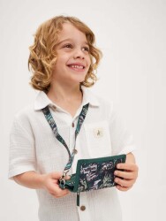 Smiggle Wonder World Askılı Cüzdan Yeşil 444554 - 4