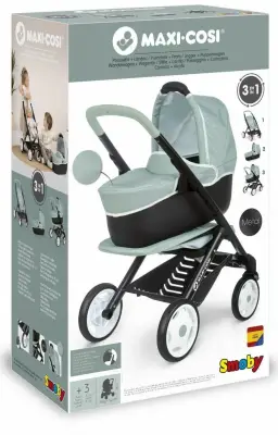 Smoby Maxi-Cosi 3'ü 1 Arada Bebek Arabası 7600253120 - 2