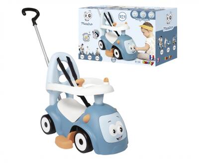 Smoby Maestro Binilebilir 3'ü 1 Arada Araba 7600720304 - 5