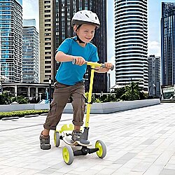 Smoby S-Cruiser Ahşap 4 Tekerlekli Scooter 7600750700 - 2
