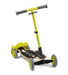 Smoby S-Cruiser Ahşap 4 Tekerlekli Scooter 7600750700 - 2