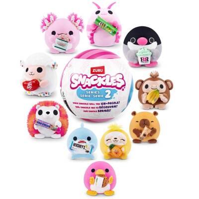 Snackles Aburcubur 12cm Sürpriz Peluş S2 77572Gq5-5Ua02000 - 1