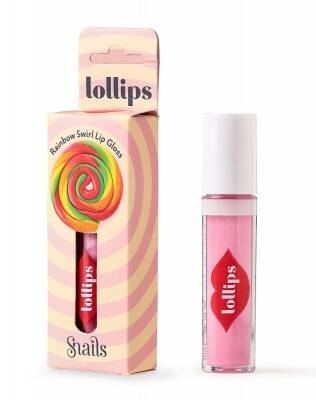 Snails Lollips Dudak Parlatıcısı - Rainbow Swirl SLG006 - 2