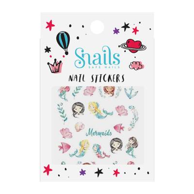 Snails Tırnak Sticker Seti - Mermaids AE023 - 1