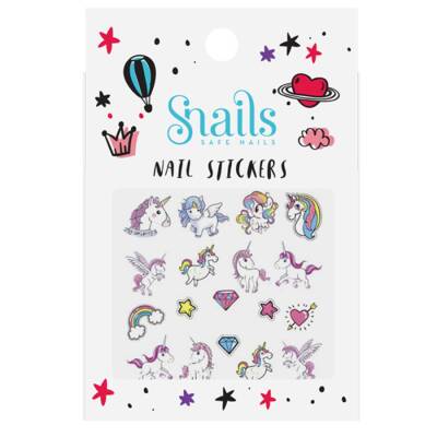 Snails Tırnak Sticker Seti - Unicorn AE022 - 1