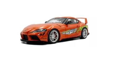 Solido 1:18 Toyota Gr Supra Orange 2024 S1809006 - 1