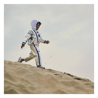 Souza Astronot Kostümü - 5-7 Yaş (110 - 122 cm) - 4