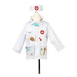 Souza Doktor Kostüm Seti - 4-7 Yaş (104-122 cm) - 3