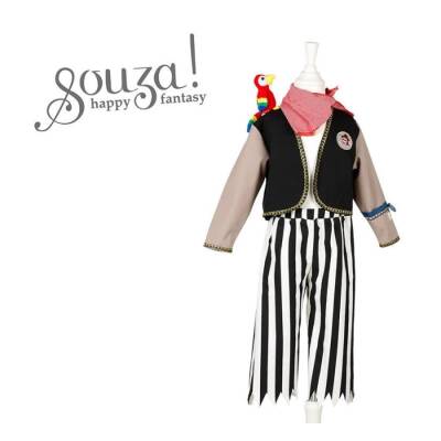 Souza Korsan Kostümü - 5-7 Yaş (110-122 cm) - 1