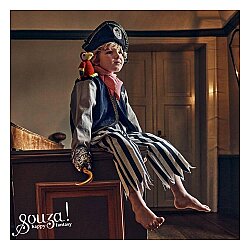 Souza Korsan Kostümü 8-10 Yaş - 4