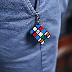 Rubik's Anahtarlıklı Zeka Küpü 3x3 - 5