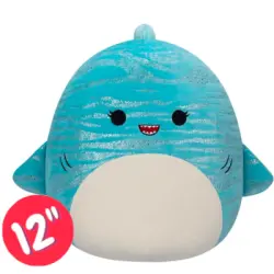 Squishmallow Balina Köpek Balığı Lamar 30 cm SQ/02408 - 2