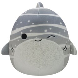 Squishmallow Gri Çizgili Balina Sachie 30 Cm Sq/24547 - Squishmallows