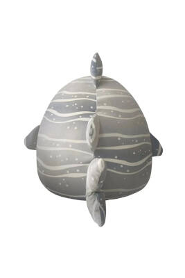 Squishmallow Gri Çizgili Balina Sachie 30 Cm Sq/24547 - 5