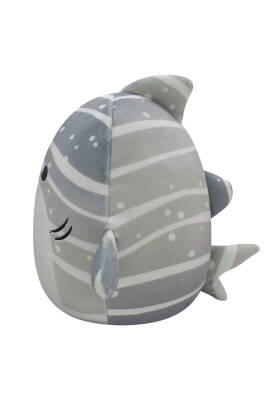 Squishmallow Gri Çizgili Balina Sachie 30 Cm Sq/24547 - 4