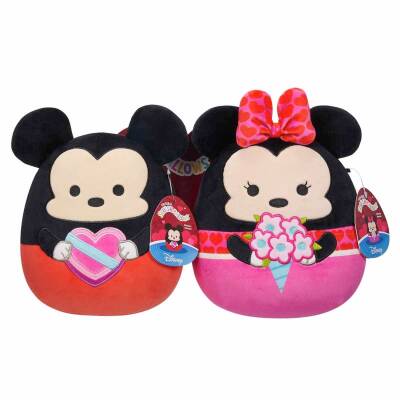 Squishmallows Disney Serisi Mickey & Minnie 2'li Peluş 20 cm Sq/Dı00308 - 1