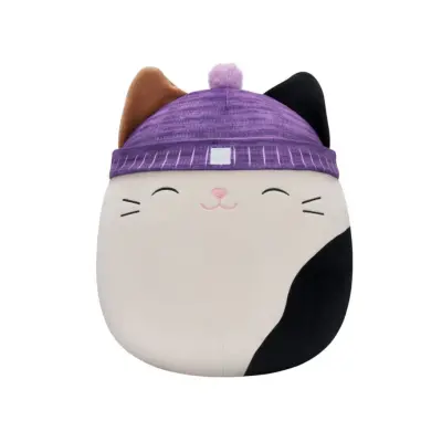 Squishmallows Mor Bereli Kedi Cam 40 cm SQ/04208 - 1