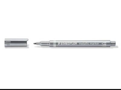 Staedtler Metalik Markör Gümüş 8323-81 - 2