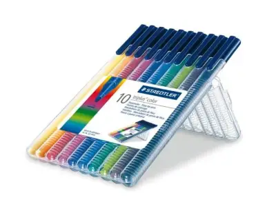 Staedtler Triplus Color Keçeli Kalem 1.0 mm 10'lu Set 323 SB10 - 2