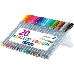 Staedtler Triplus Color Keçeli Kalem 1.0 mm 20'li Set 323 SB20 - 2