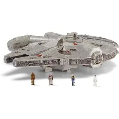 Star Wars Millennium Falcon Ve Mikro Figür Set Sw/J0022 - 3