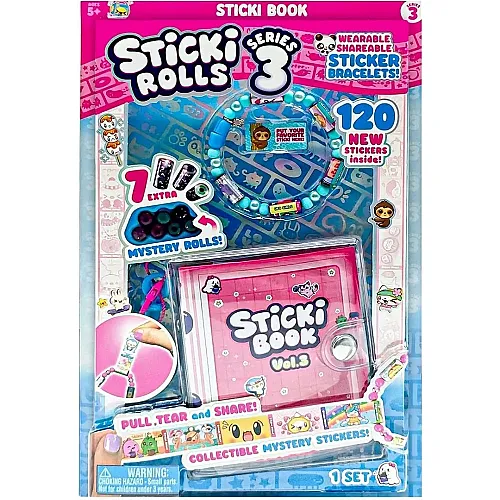 Sticki Rolls Series 3 Sticki Book / SR2013 - 1