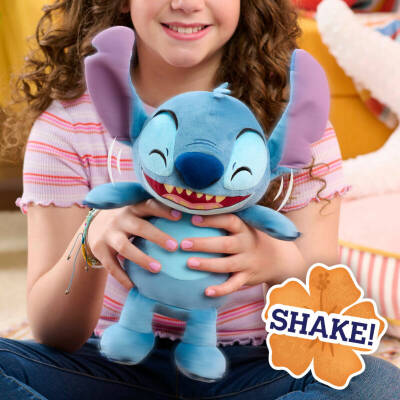 Stitch Kıkırdayan Peluş-10421 - 3