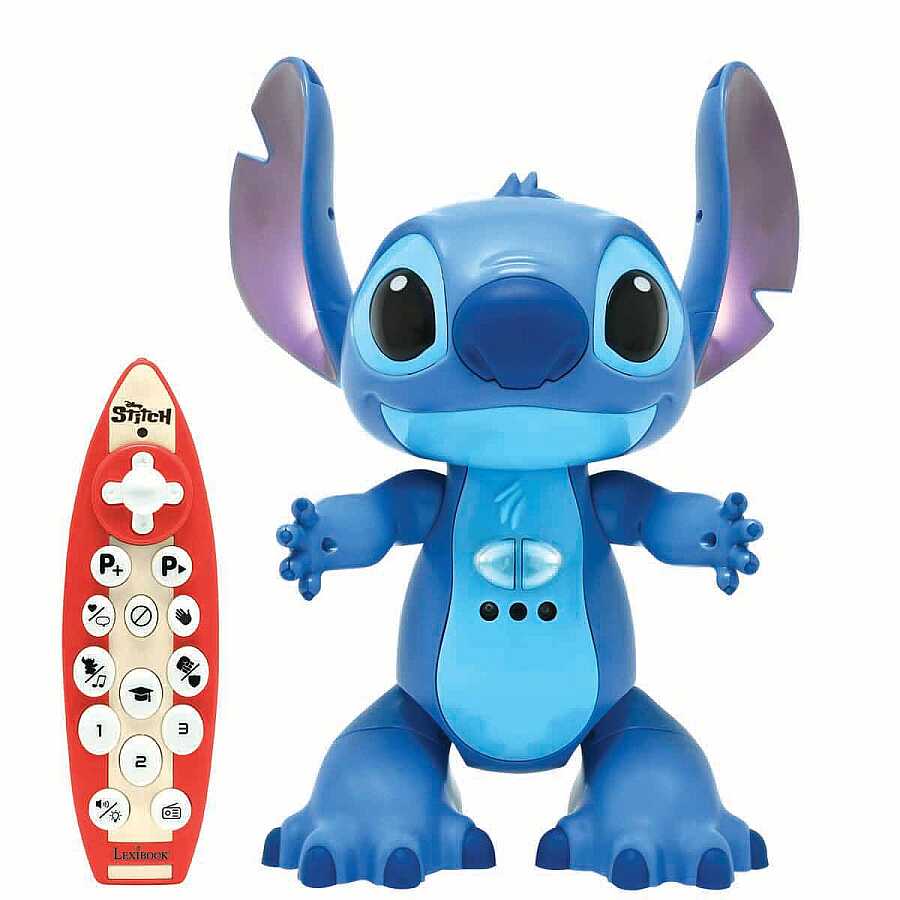 Stitch Sesli ve Işıklı Uzaktan Kumandalı İnteraktif Robot