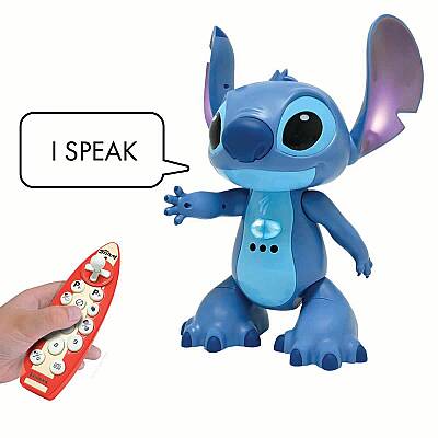 Stitch Sesli ve Işıklı Uzaktan Kumandalı İnteraktif Robot - 3