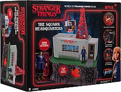 Stranger Things WSQK Radyo İstasyonu Oyun Seti - Üç Katlı, İki Taraflı ve 10,16 cm Hareketli Aksiyon Figürlü 27,94 cm Oyun Seti Strt/0004 - 6