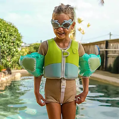 Sunnylife Köpekbalığı Şişme Yüzme Kollukları Aqua Scıfbaqu - 3
