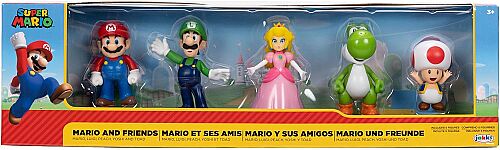Super Mario 5'li Figür Set JK/SM40090 - 1