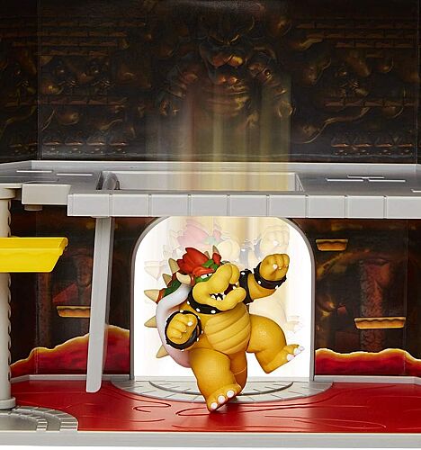 Super Mario Bowser Kalesi Figür ve Oyun Seti JK/SM40020 - 7