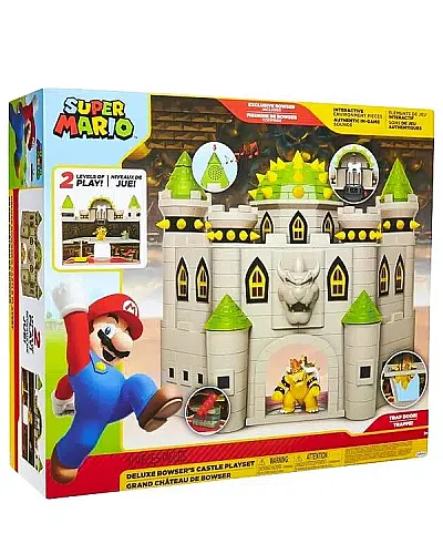 Super Mario Bowser Kalesi Figür ve Oyun Seti JK/SM40020 - 1