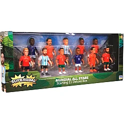 Supergoal Mundial All Stars 11' li Lüks Figür Set SM2080 - Supergoal
