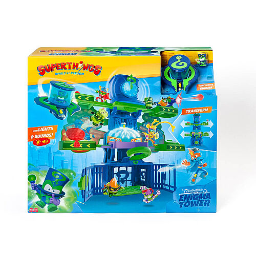 Superthings Sesli ve Işıklı Enigma Kule Oyun Seti UPH01000 - 6