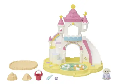 Sylvanian Families Anaokulu Havuzlu Şato 5746 - 4