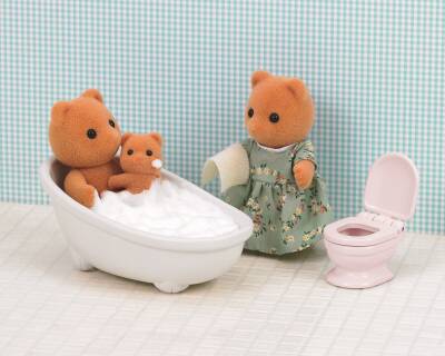Sylvanian Families Banyo ve Tuvalet Seti Ese5148 - 3