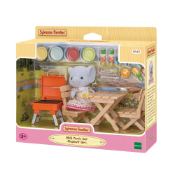 Sylvanian Families Barbekü Piknik Fil Kız 5640 - Sylvanian Families