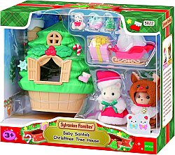 Sylvanian Families Bebek Noel Baba’nın Yılbaşı Ağacı Evi ESF5822 - Sylvanian Families
