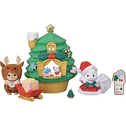 Sylvanian Families Bebek Noel Baba’nın Yılbaşı Ağacı Evi ESF5822 - 2