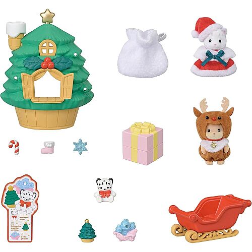 Sylvanian Families Bebek Noel Baba’nın Yılbaşı Ağacı Evi ESF5822 - 4