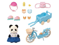 Sylvanian Families Bisiklet ve Paten Set Panda 5652 - 2