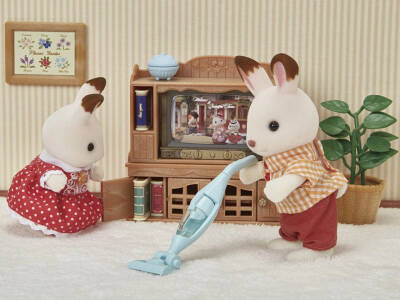 Sylvanian Families Çamaşır Makinesi ve Elektrik Süpürgesi Seti 5445 - 5