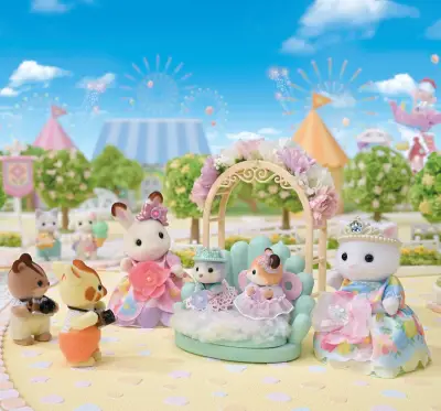 Sylvanian Families Çiçekli Prensesler Seti 5809 - 3