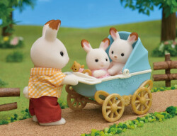 Sylvanian Families Çikolata Kulaklı İkiz Tavşan Bebek 5432 - 3