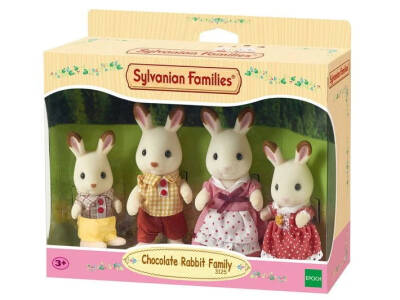 Sylvanian Families Çikolata Kulaklı Tavşan Ailesi 4150 - 1