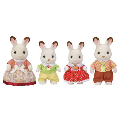 Sylvanian Families Çikolata Kulaklı Tavşan Ailesi 5655 - 2