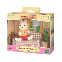 Sylvanian Families Çikolata Kulaklı Tavşan Baba 5013 - 1