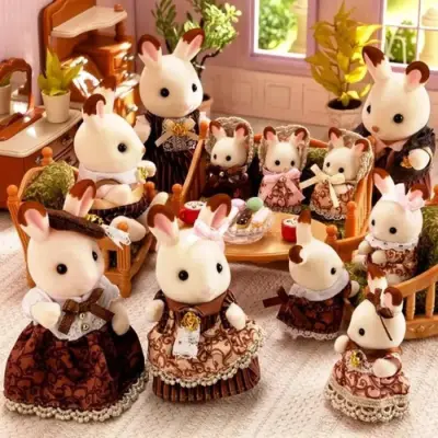 Sylvanian Families Çikolata Tavşan Ailesi Yıldönümü Seti 5848 - 2